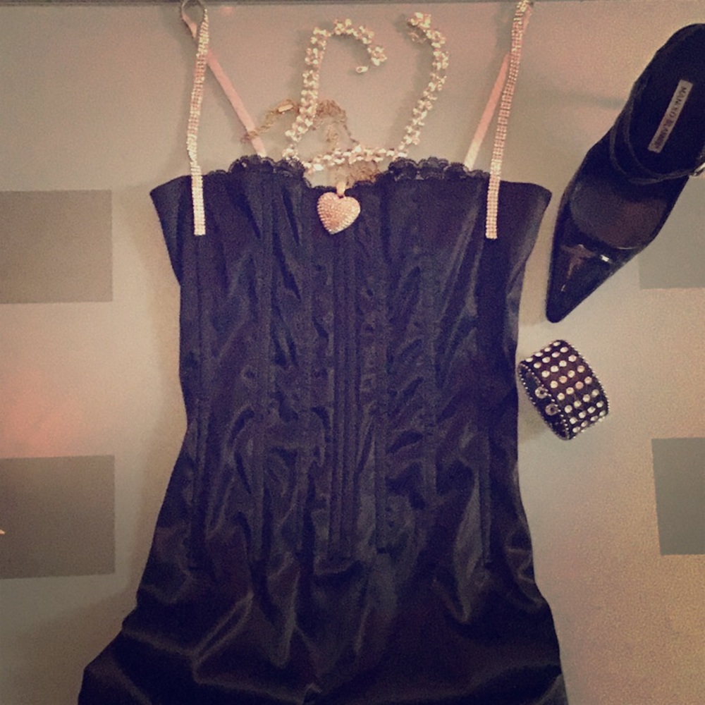 Authentic DOLCE & GABBANA Silk Corset Gown ✨BONING